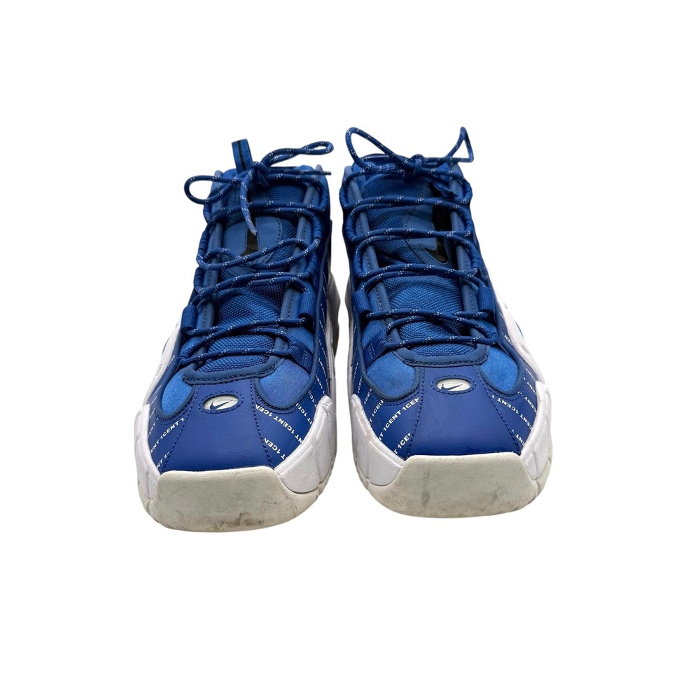 Nike Air Rare Penny IV Royal Blue White Men's Basketball Shoes AV7948 400 Size 9 - Picture 2 of 8